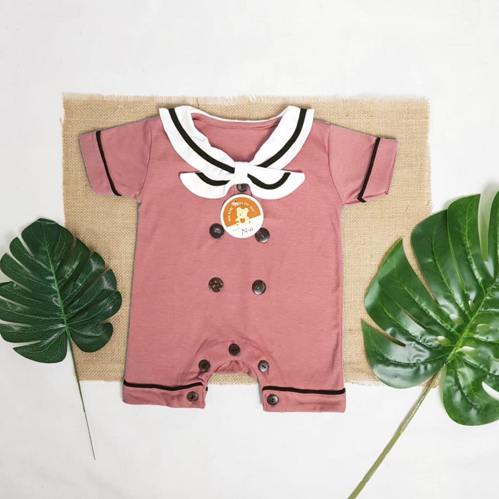 Promo !! ROMPER BABY NIA PREMIUM SERIES SAILOR - ROMPER BABY NIA PREMIUM - ROMPER NIA SERIES SAILOR