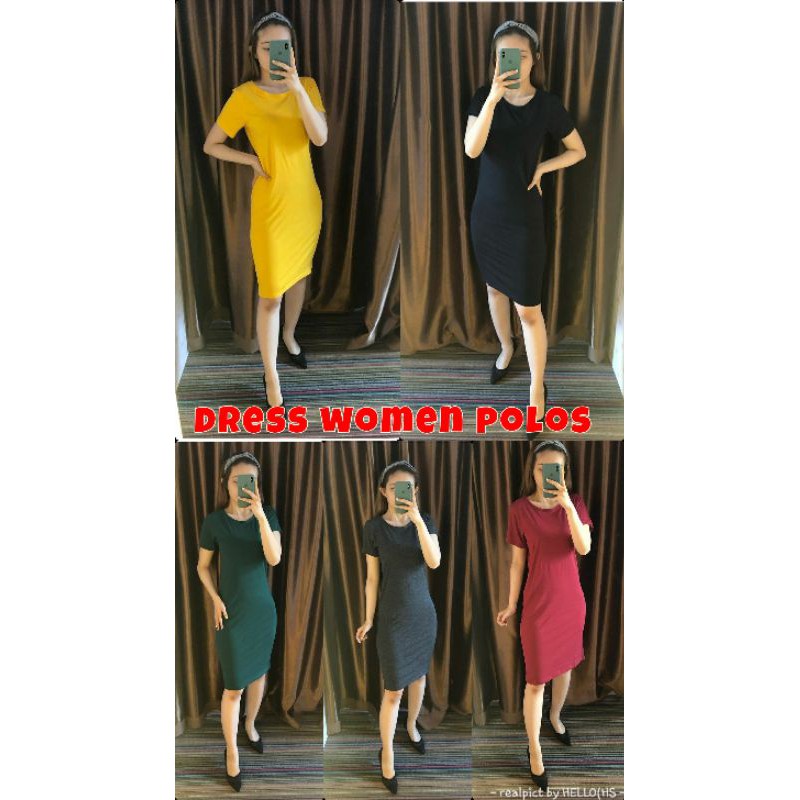 DRESS WOMEN POLOS/DRESS CASUAL WANITA/FIT TO L