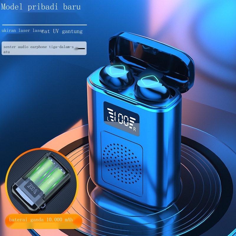 Model pribadi baru M6 lintas batas TWS bluetooth headset binaural speaker 5.1 in-ear mini 10.000 mAh