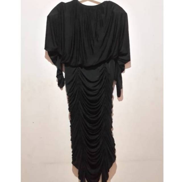 Baju Pesta Hitam Gaun Panjang Model Mermaid Dress Gaun Kondangan