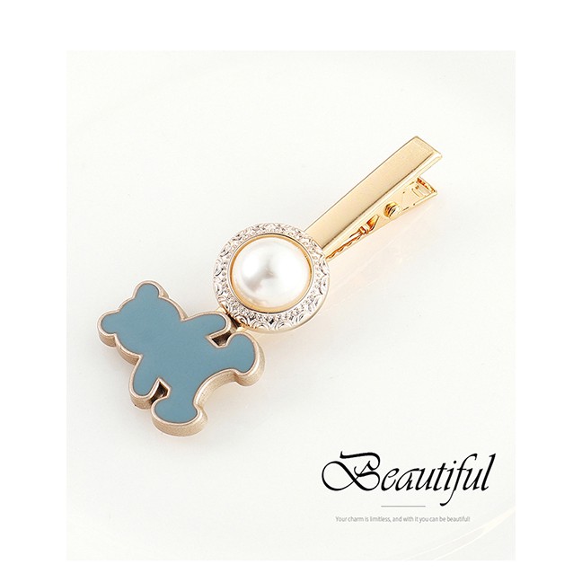 LRC Jepit Rambut Fashion Bear Hairpin Y61676