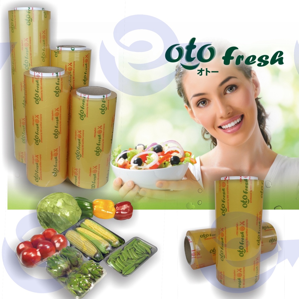 OTO Fresh Plastik Wrapping Pembungkus Makanan Food Wrap 25 30 35 45 CM