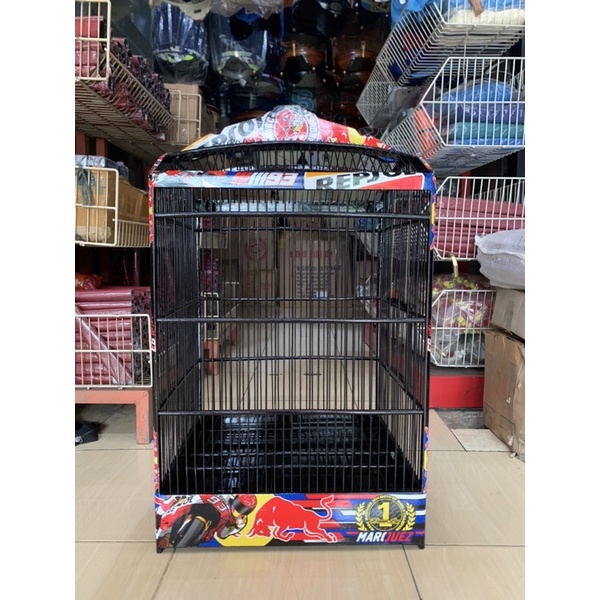 SANGKAR KANDANG KOTAK DECAL MARQUES no 1 & 2