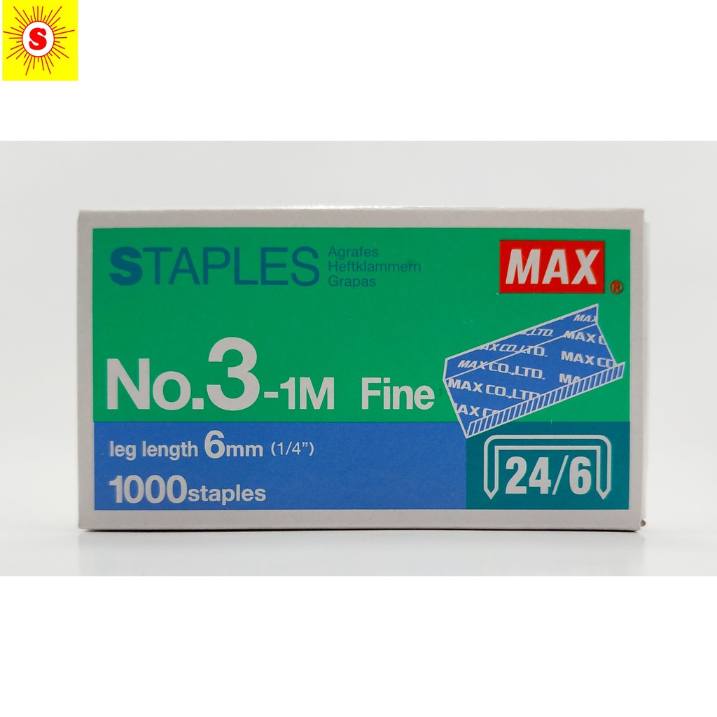 

ISI STAPLES BESAR MAX NO: 3