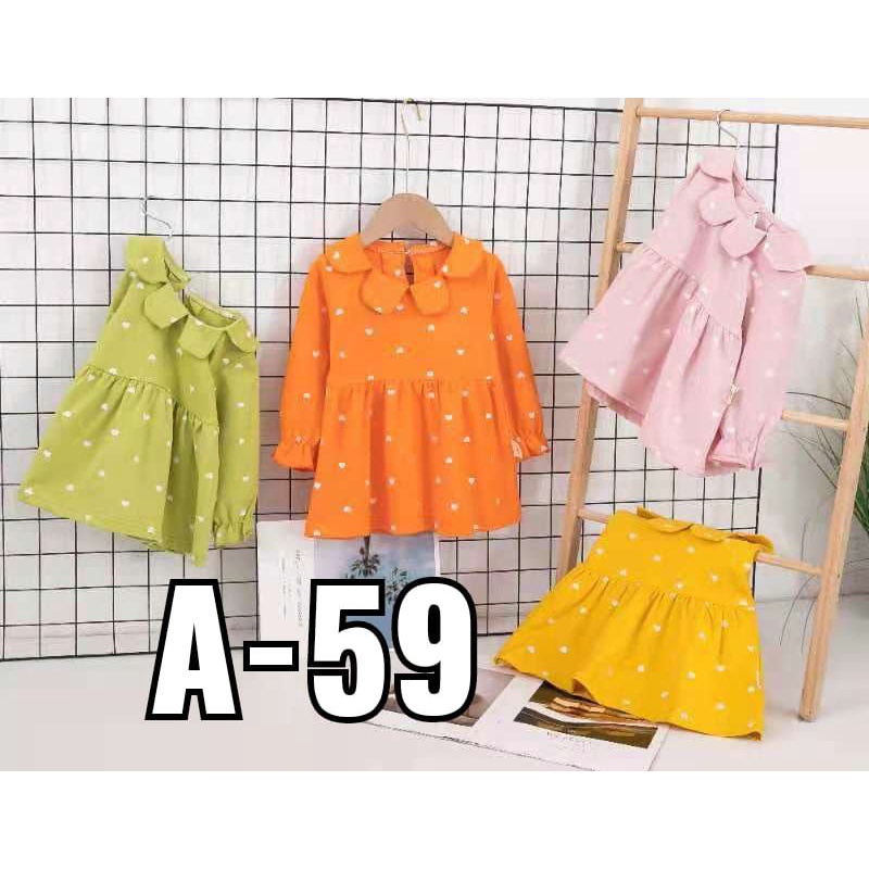 Kaos Anak Perempuan Import, Tunik Import