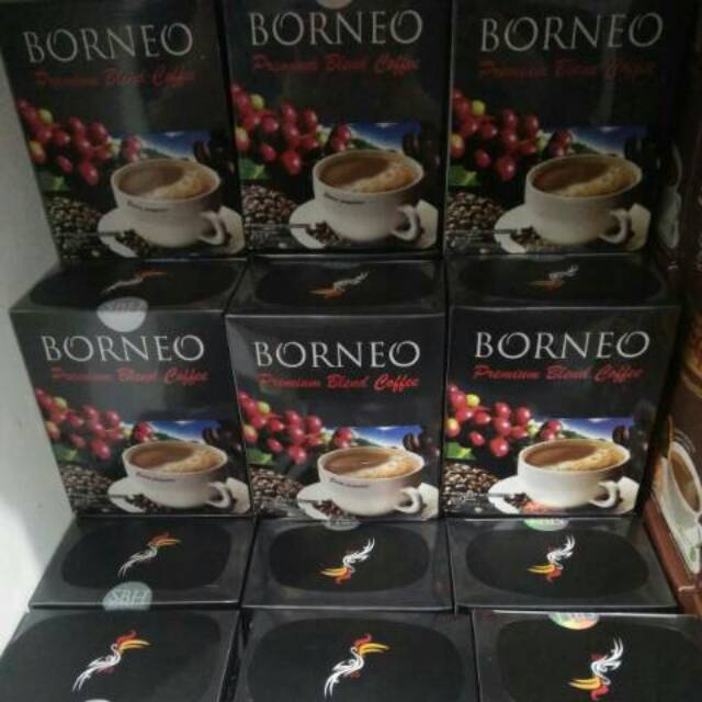 KOPI BORNEO COFFE PREMIUM COCOK UNTUK PECINTA KOPI 1 BOX 5 SACHET