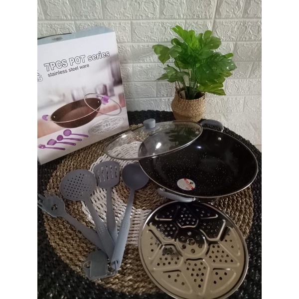 wajan 7 pcs pot series sinda 555