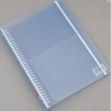 BINDER NOTE A4 30 RING KOKUYO L-AP180 MAP RING BINDER PLASTIK TRANSPARANT BINDER LOOSE LEAF