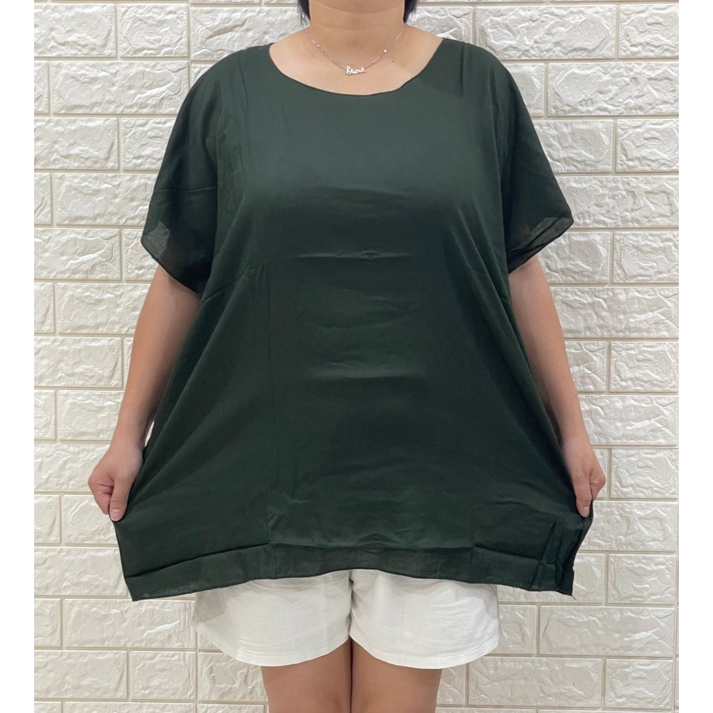 Baju Bali Polos Super Jumbo XXXXL Rayon Premium