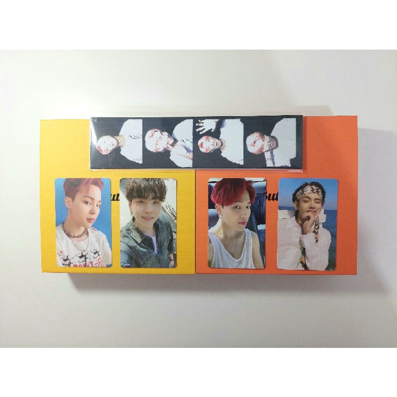 Photocard BTS Butter Jimin / Taehyung Official / Pob Weverse Jimin & Yoongi