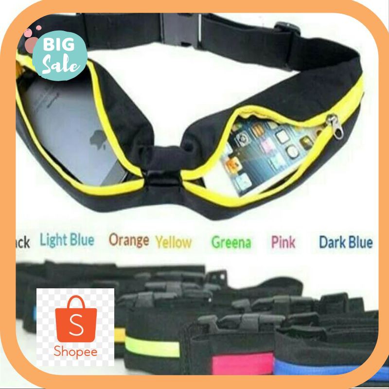Termurah TAS PINGGANG / TAS HP / TAS SERBAGUNA / TAS PINGGANG LARI / RUNNING BAG Terhot