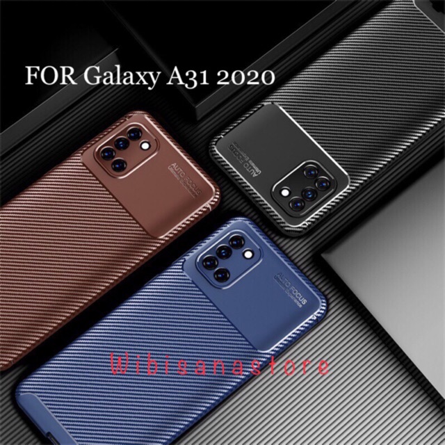 WS95 Original Case Sarung Hp Samsung Galaxy A31 A 31 2020 Autofocus Silicone Rugged Armor ORI