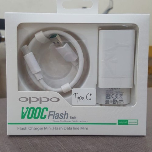 CHARGER OPPO VOOC 4A TYPE C ORIGINAL 100% FIND X - Charger