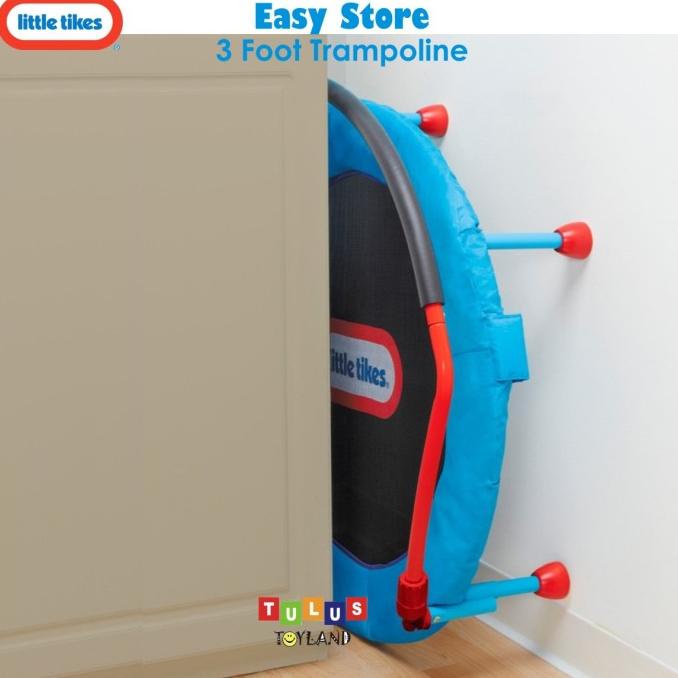 Little Tikes Easy Store Trampoline 3 Foot Trampolin Anak