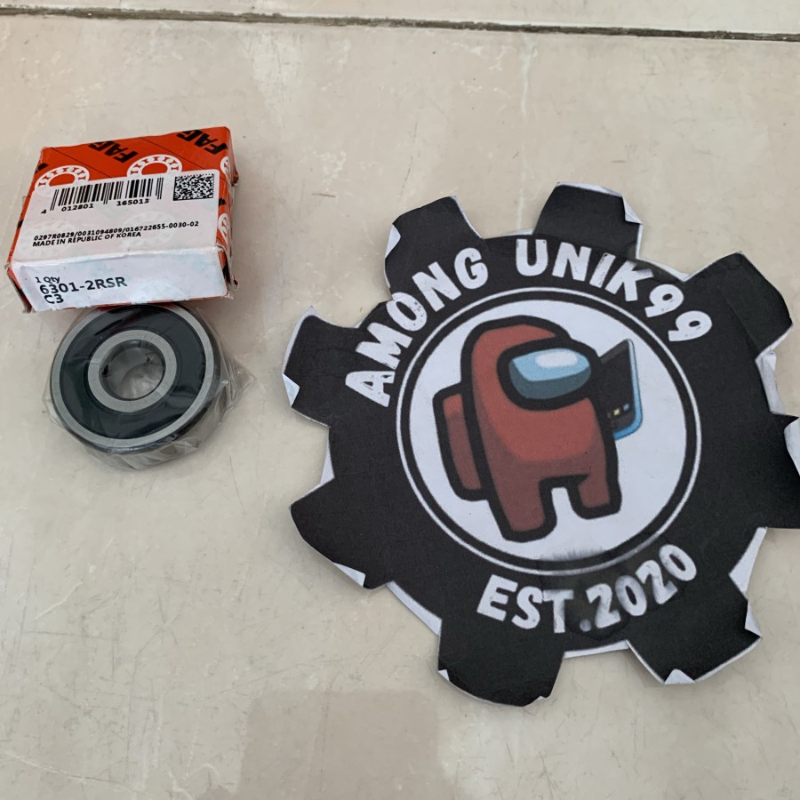 BEARING 6301 2RSR C3 FAG