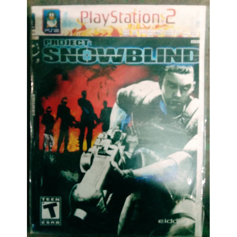 Kaset Ps2 Game Project Snowblind