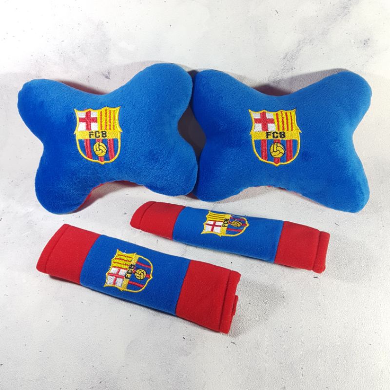 bantal 2 in 1 mobil motif barcelona