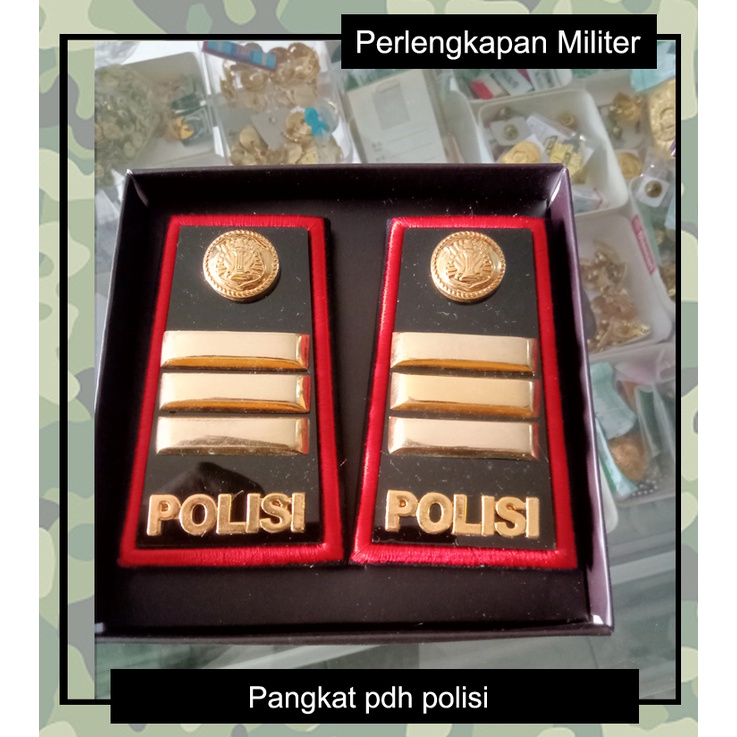 lencana Pangkat pdh polisi