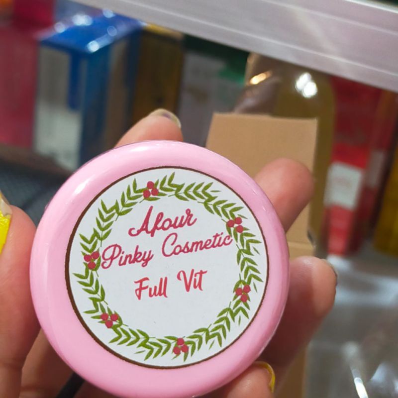 CREAM FULVIT AFOUR PINKY cream penghilang jerawat dan flek ORIGINAL BPOM 100%