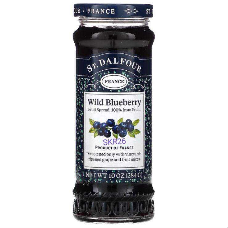 St Dalfour Fruit Spread - Wild Blueberry 248g