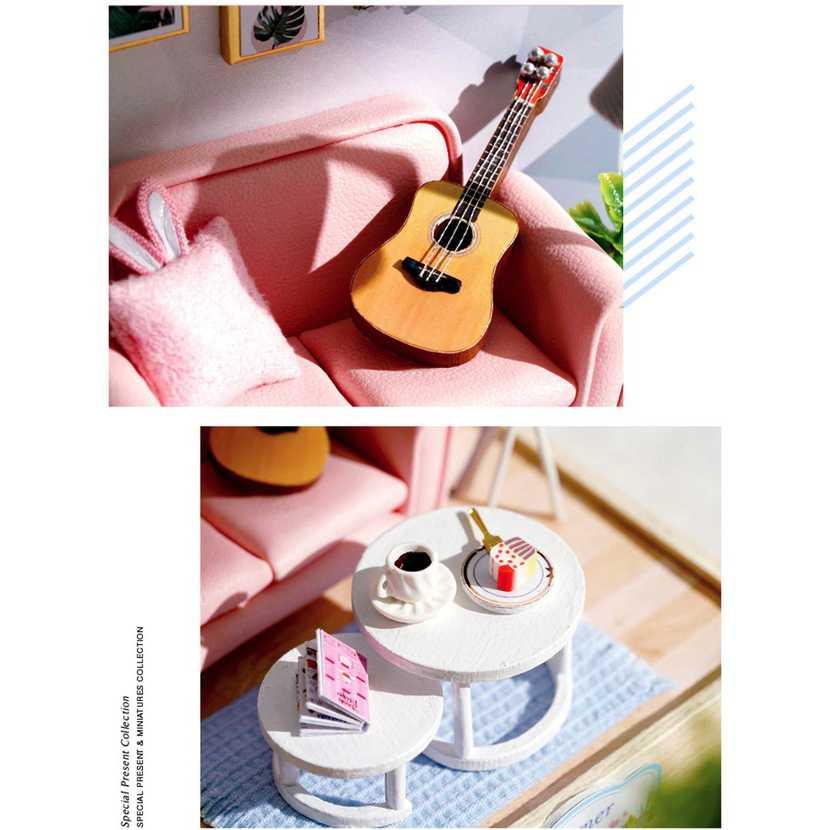 CUTEBEE Miniatur Rumah Boneka Cute Doll Room 3D DIY - QT-025