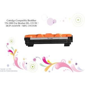 Catridge Compatible Brothher TN1080 1080 For Brother HL1201 HL1211W  DCP-1616NW
