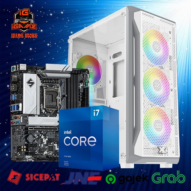 PC GAMING i7 11700F/RTX 3050/16GB DDR4/NVME STREAMING - EDITING MANTULLL