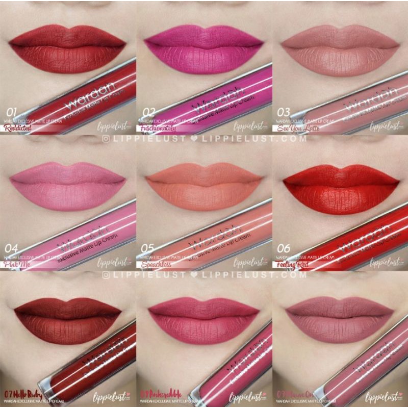 Wardah Exclusive matte lip cream 4g