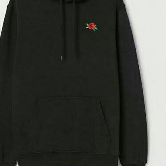 hm rose hoodie