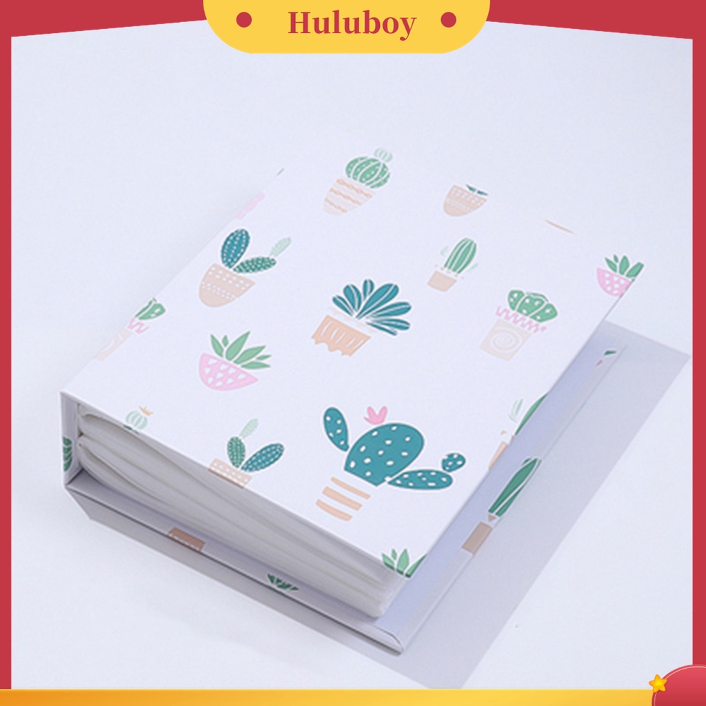 Huluboy Huluboy♡ Buku Album Stiker Kuku 100 Slot Motif Kartun Transparan Untuk Salon