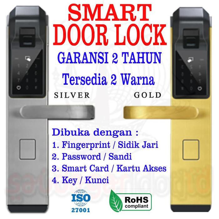 KUNCI PINTU DIGITAL / DIGITAL DOOR LOCK / FINGERPRINT / SIDIK JARI