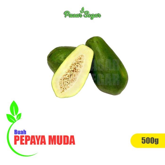 

Pepaya Mentah 1 Buah 500 g
