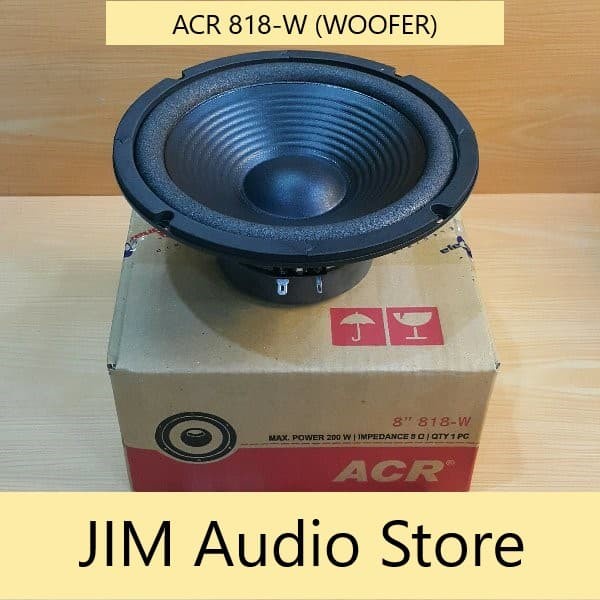 Speaker ACR 8 Inch seri ACR 818-W / Speaker Woofer 8 inch ACR 818 W