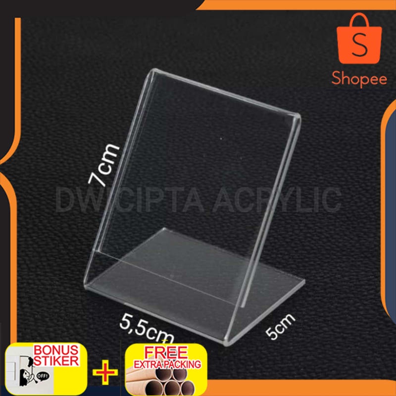 

Terlaris Acrylic Label Price Keren