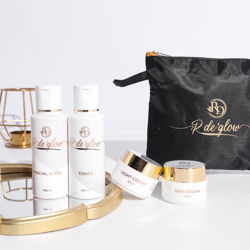 (FREE DASTER) PAKET SKINCARE R'DE GLOW