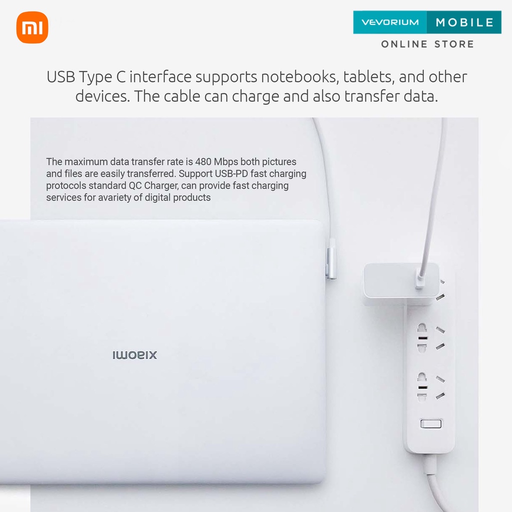 Xiaomi 6A 33W/67W/120W L-Shaped USB Type C 150cm 1.5m Cable Turbo Hyper Charge Kabel Data Original Ori Fast Charging 90 Derajat Belok