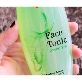 Viva Face Tonic Green Tea 100 ml toner penyegar pelembab wajah