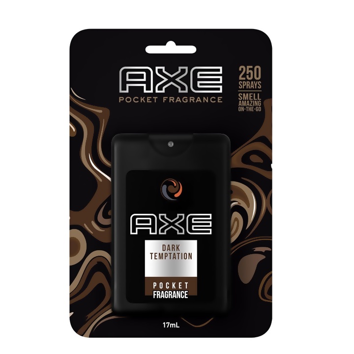 AXE Pocket Spray Cokelat 17 ml Parfum Kemasan  Saku | Pocket Perfume Fregrance