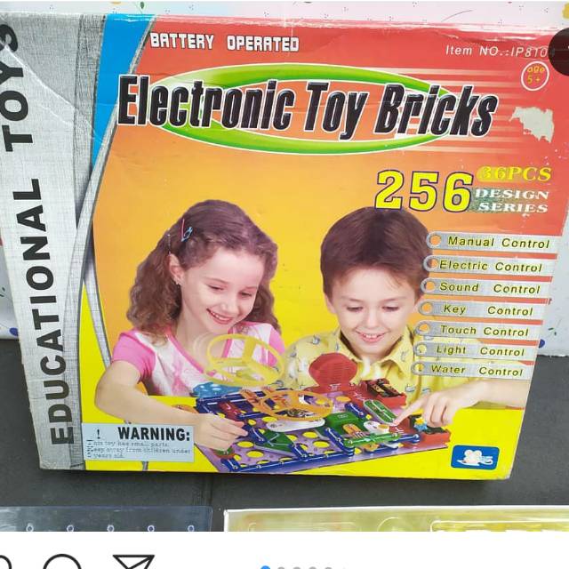 electronic toy bricks