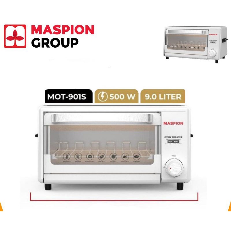 Maspion Oven Listrik 9L MOT 901S / Oven Maspion 9L MOT901S