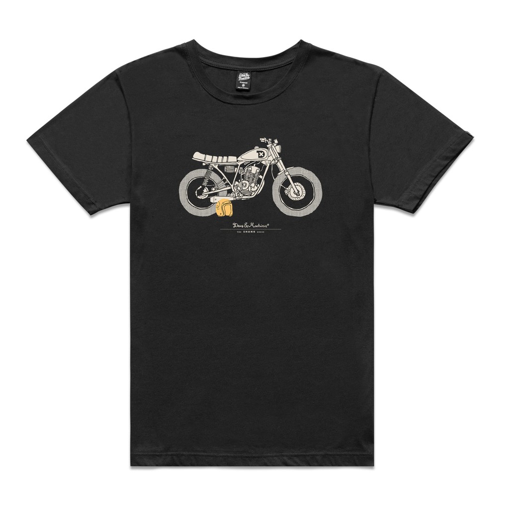 Deus Ex Machina | Kaos Pria | THE SHANK - BLACK DK-07