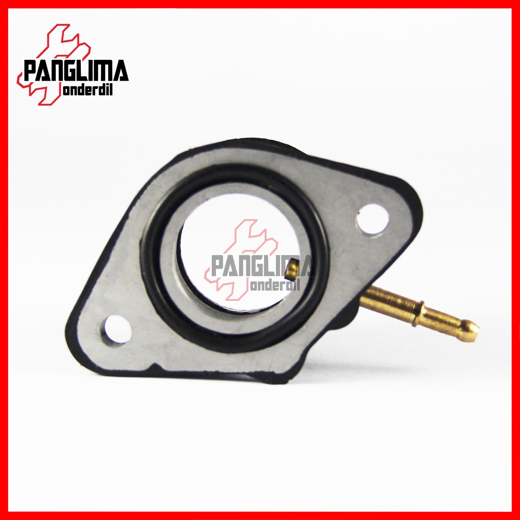 Insulator Mega Pro New FI-Primus 2014 &amp; 2015 &amp; 2016 &amp; 2017 &amp; 2018 Manipul-Manifold-Intake-Intek-Manipol Karburator-Karbu