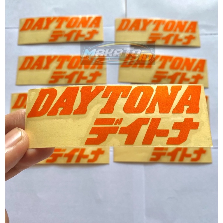 Sticker Stiker Cutting Motor Daytona Reflective