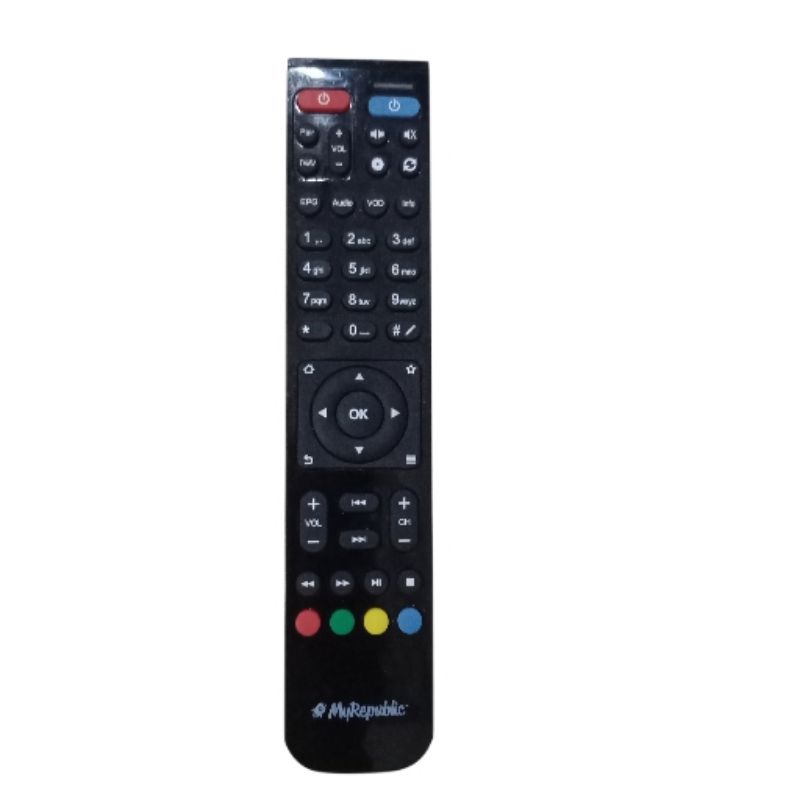 Remote MyRepublic original warna Hitam