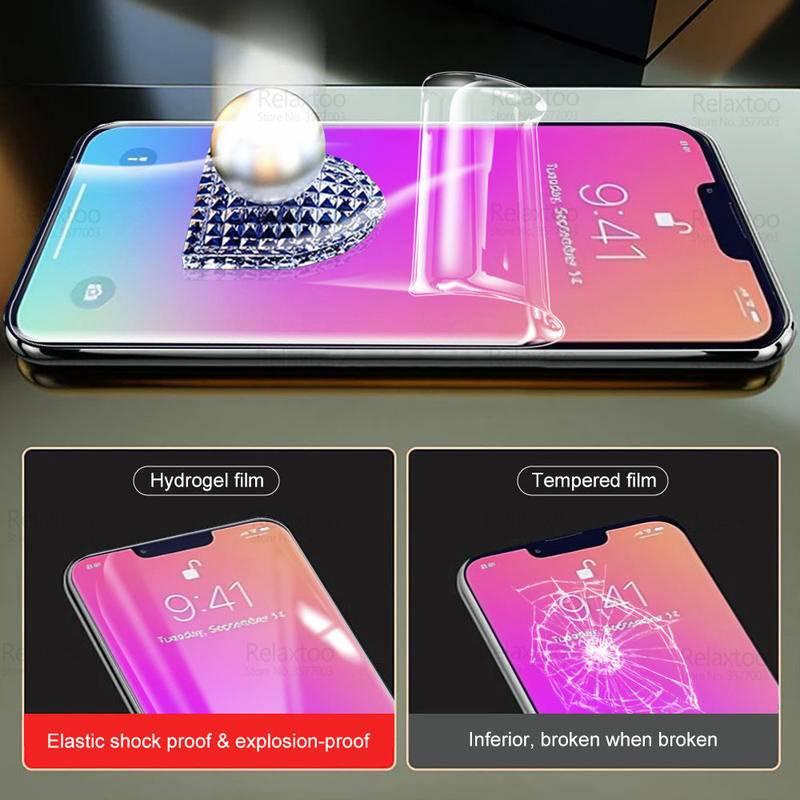 3To1 Back Front Hydrogel Film For iPhone 11 12 13 Pro Max Mini iPhone13 iPhone13Pro iPhone13ProMax Screen Protector Camera Protective Glass