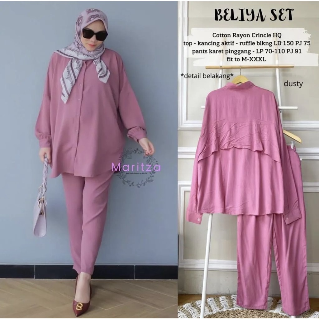 Beliya set (oversize top + pants )