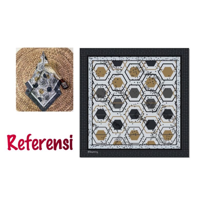 Hijab beauty 3 hijab segi empat voal sublime lassercut