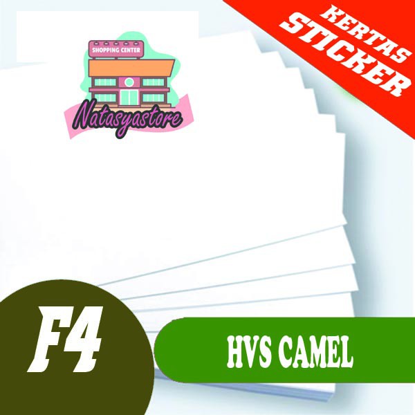  KERTAS STIKER HVS CAMEL  UK F4 A4 50 lembar Shopee Indonesia