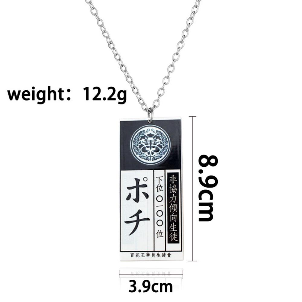 Needway  Anime Kakegurui Kalung Saotome Ryouta Suzui Mary Pendant Necklace