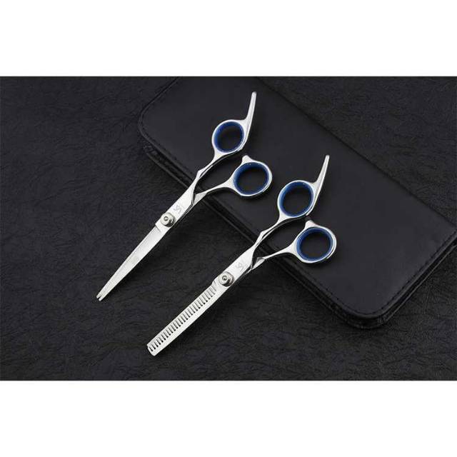 Peralatan Set Alat Gunting Cukur Rambut Salon Profesional Sasak Stainless Baber Shop